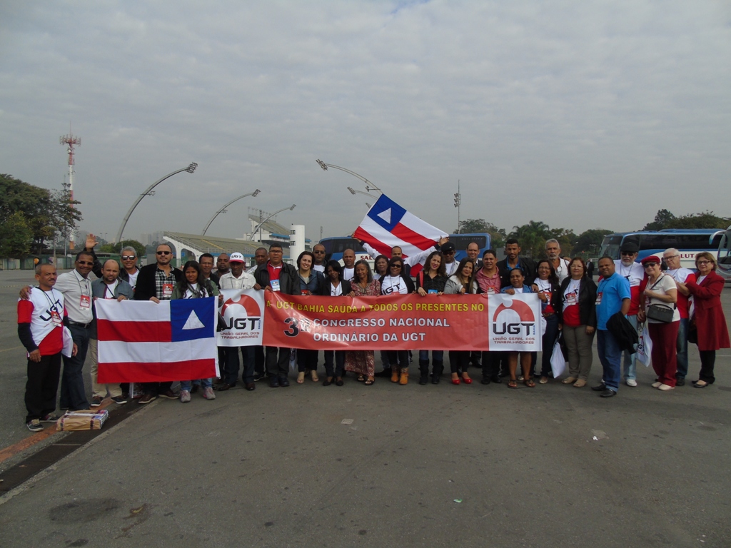 Diretoras do Sindicato dos Comerciários de Jacobina Participam do 3º Congresso Nacionalda UGT em São Paulo.