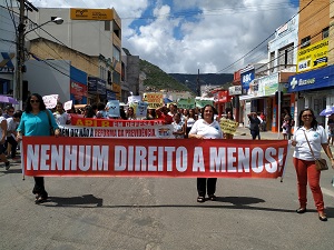 MANIFESTAÇÃO REFORMA DA PREVIDÊNCIA